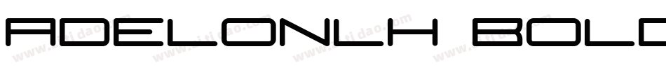 AdelonLH Bold字体转换